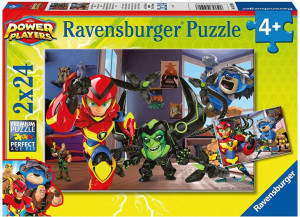 Ravensburger Puzzle 2x24 El Power Players