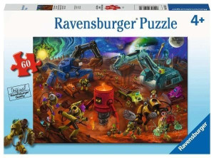 Ravensburger Puzzle 60 El Kosmiczne Maszyny