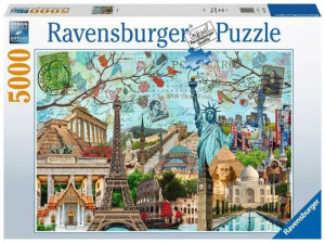 Ravensburger Puzzle 5000 El Duże Miasto