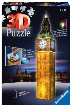 Ravensburger Puzzle 3d Big Ben Nocą