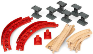 BRIO 33995 ZESTAW ZAKRZYWIONYCH TORÓWcending Curves Track Pack