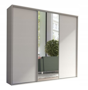 Szafa przesuwna GRANDE 254x244 cm z lustrem wysoka