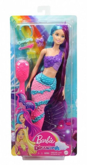 Mattel Barbie Lalka Syrenka Dreamtopia Fantazja