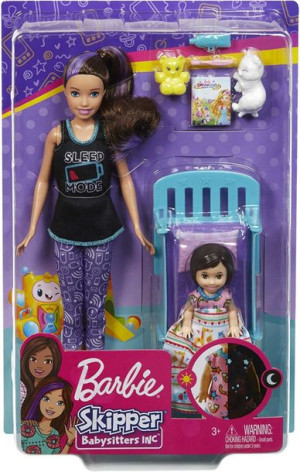 Barbie Skipper Lalka Opiekunka Czas Na Sen