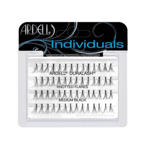 Ardell Individual Sztuczne Rzęsy, Kępki Z Węzełkami - Medium Black 56 Sztuk