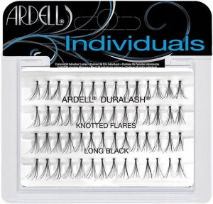 Ardell Individuals Sztuczne Rzęsy, Kępki Z Węzełkami - Long Black 56 Sztuk