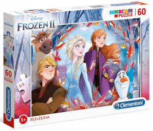Clementoni Puzzle 60 El Frozen Kraina Lodu 2 Wiatr