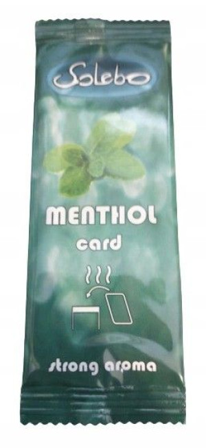 karta smakowa do papierosów SOLEBO-MENTHOL