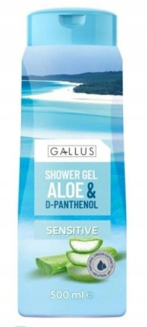 GALLUS Żel pod prysznic New 500ml Łagodzący