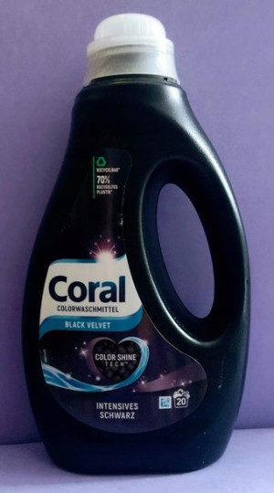 Żel do prania czarnego Coral 1 l