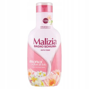 Malizia plyn do kąpieli Monoi i Kwiat Lotosu 1l
