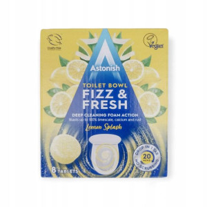 Astonish tabletki zapachowe do wc 8szt lemon