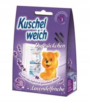 KUSCHEL WEICH Saszetki zapach LAVENDELFRISCHE 3szt