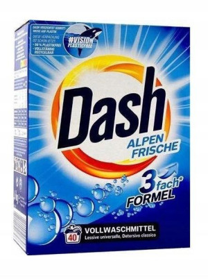 Proszek DASH 2,6kg ALPEN Frische 40 Prań