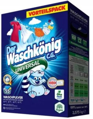 Waschkonig Proszek do prania uniwersal 3,575 kg DE (55p)