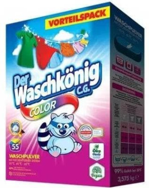 Waschkönig Proszek do Prania Koloru 3,575 kg (55p)