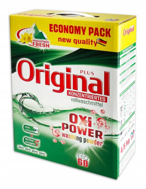 Original Proszek do prania uniwersalny 4,5kg DE 60