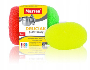 Druciak Plastikowy Zmywak Kuchenny Czyścik
