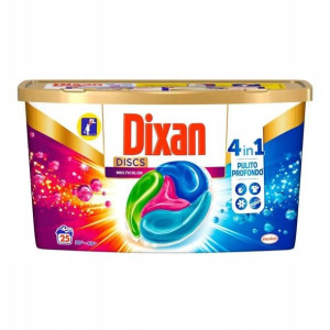 Dixan kapsułki do prania kolor 4 w 1 25 kapsułek