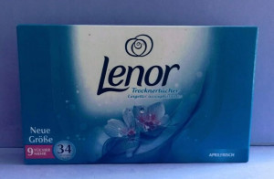 Chusteczki do prania zapachowe Lenor 34 szt.