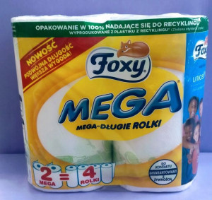 Ręcznik papierowy papier Foxy biały