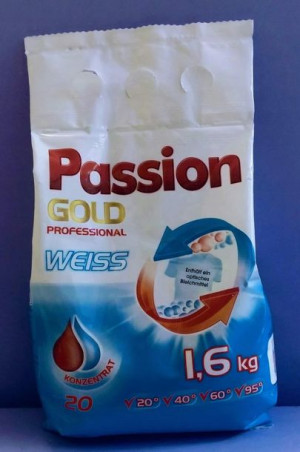 Proszek do prania białego Passion Gold 1,6 kg