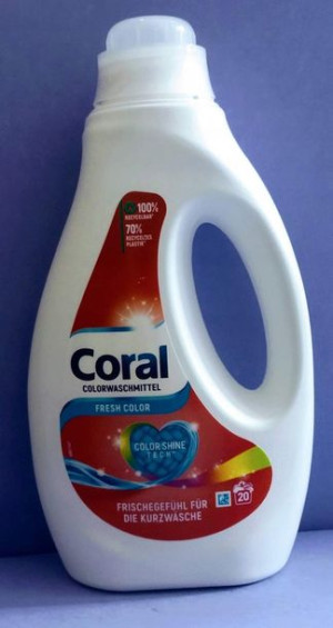 Żel do prania do kolorów Coral 1 l