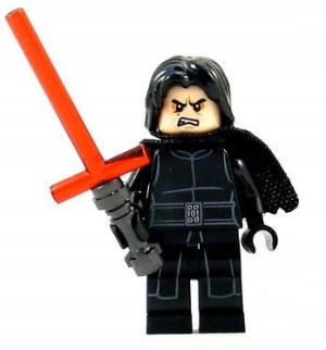 Kylo Ren Klocki Star Wars Minifigurka + Karta Lego