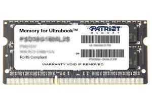 DDR3 SODIMM 4GB 1600MHz PATRIOT Signature for Ultrabook CL11 1.35V
