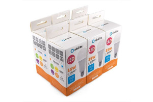 Żarówka Led Abilite Klasyczna Mleczna B.ciepła E27 15w/230v 1521lm A65/ 6-p