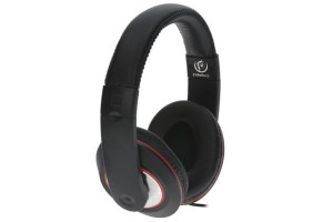 Słuchawki Rebeltec Fide Z Mikrofonem Black/red