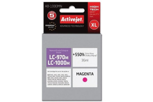 Tusz Activejet Brother Lc1000m Lc970c Ab-1000mn Magenta