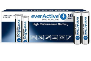 BATERIE everActive PRO ALKALINE LR03 AAA 10SZT BOX