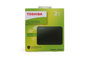 Dysk Twardy Toshiba Usb 3.0 2 Tb 2,5" Canvio Basics Black Green Box