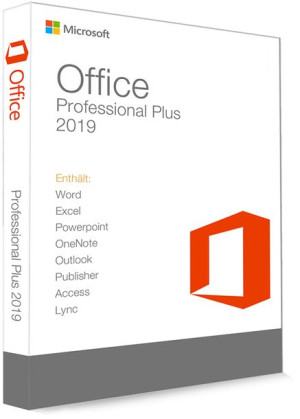 Microsoft Office 2019 Professional Plus 32/64 Bit - klucz produktu (Key)