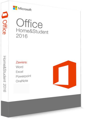 Microsoft Office 2016 Home & Student 32/64 Bit - klucz produktu (Key)