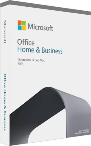 Microsoft Office 2021 Home&Business 1 PC / licencja wieczysta BOX