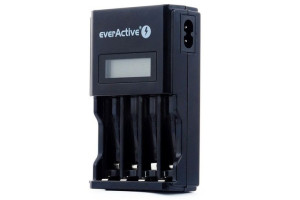 Ładowarka Everactive Nc-450 Black Edition 4x Aa/aaa