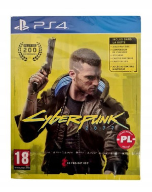 Ps4 Ps5 Cyberpunk 2077 / Nowa / Dodatki + Mapa