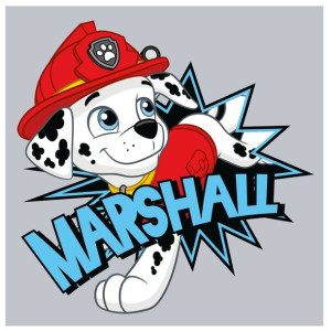 Ręcznik prasowany dziecięcy 30x30 Psi Patrol Marshall