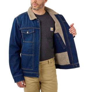 Kurtka Jeansowa Carhartt Denim Sherpa BEECH