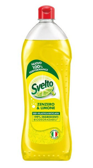 Svelto Zenzero Limone - Płyn do mycia naczyń Imbir i Cytryna (750 ml)