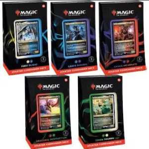 5x TALIA MAGIC THE GATHERING Starter Commander MtG