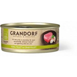 Grandorf Tuna Fillet & Crab Fillet Mokra Karma Dla Kota Filet z Tuńczyka i