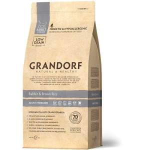Grandorf Cat Rabbit & Brown Rice Karma Dla Kotów Sterylizowanych  2 kg
