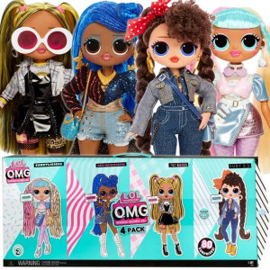 LOL OMG Czteropak Lalek Candylicious Miss Independent Alt Grrrl Busy B.B 4-