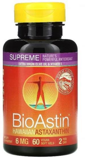 Bioastin Supreme Astaksantyna Hawajska Luteina
