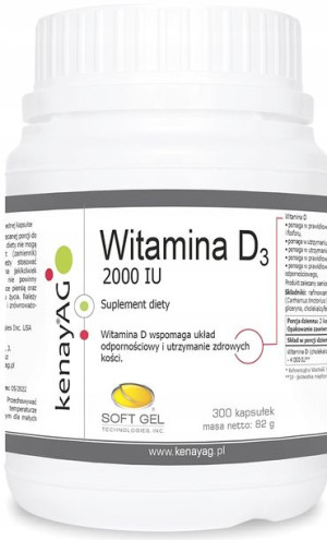 Kenay Witamina D 2000 Iu 300 Kaps ________ Z Usa