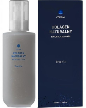Colway Naturalny Kolagen Grafit Zmarszczki 200 Ml