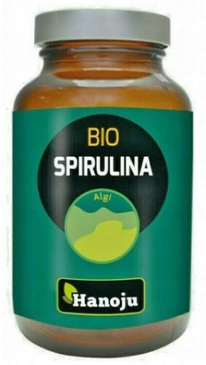 Spirulina Organiczna 100% Bio Eco Hanoju 800 Tabl
